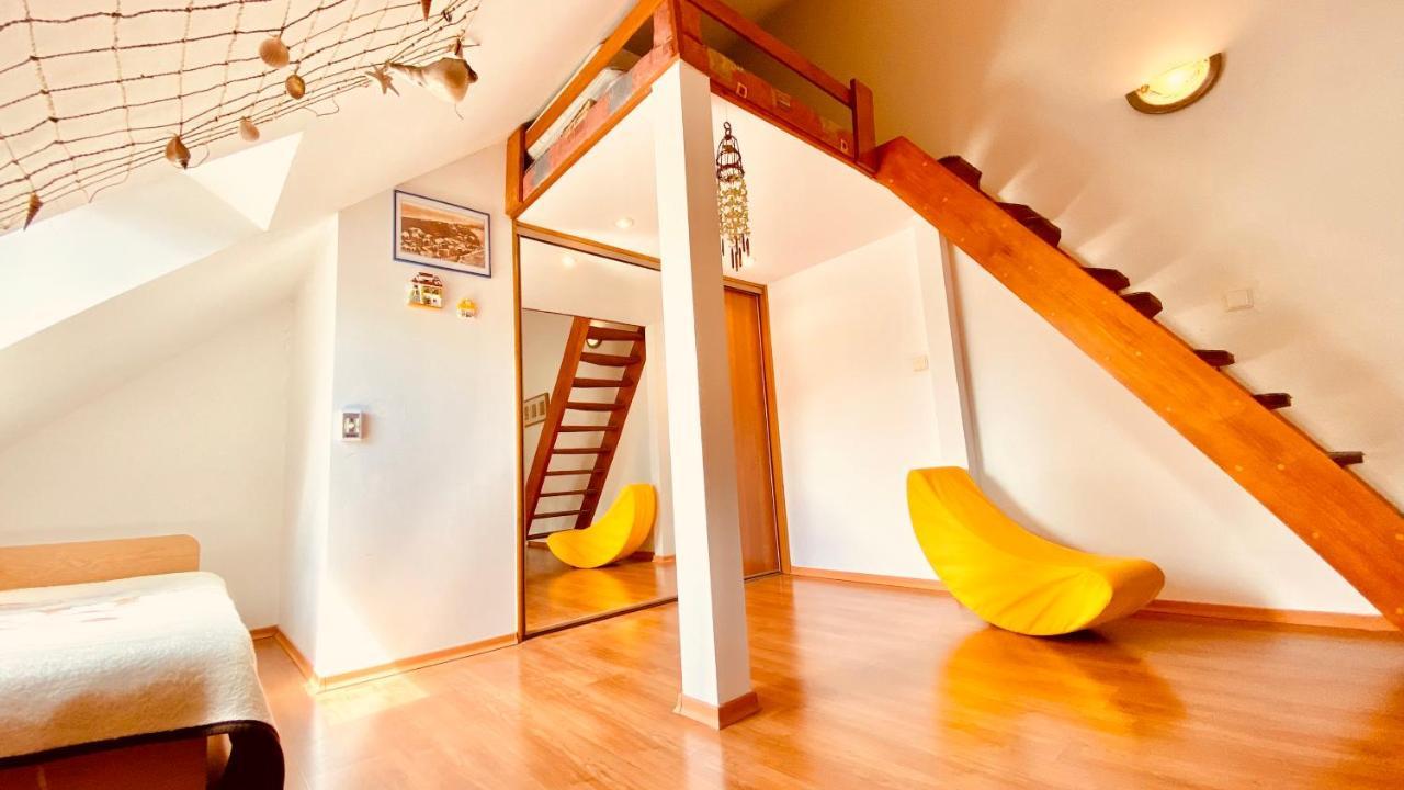 Sonnige Maisonette-Wohnung Mit Blick Auf Die Bucht Dziwnów Extérieur photo