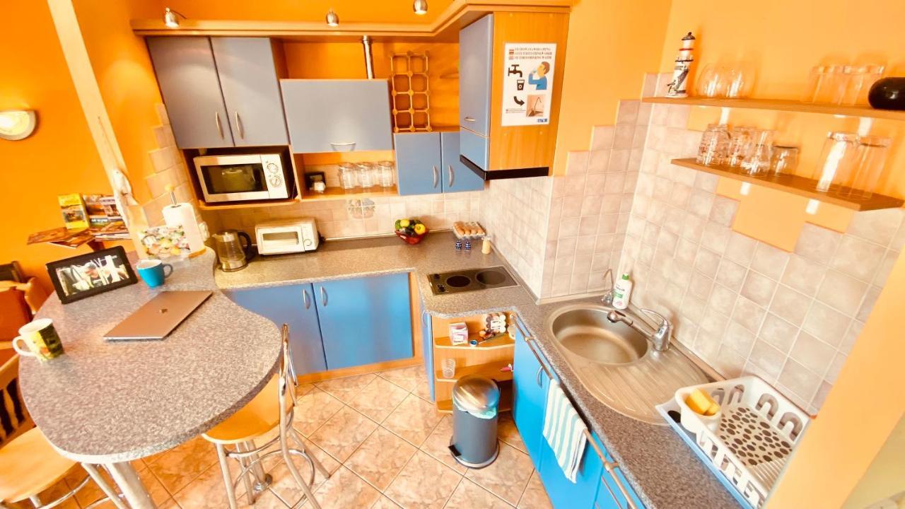 Sonnige Maisonette-Wohnung Mit Blick Auf Die Bucht Dziwnów Extérieur photo