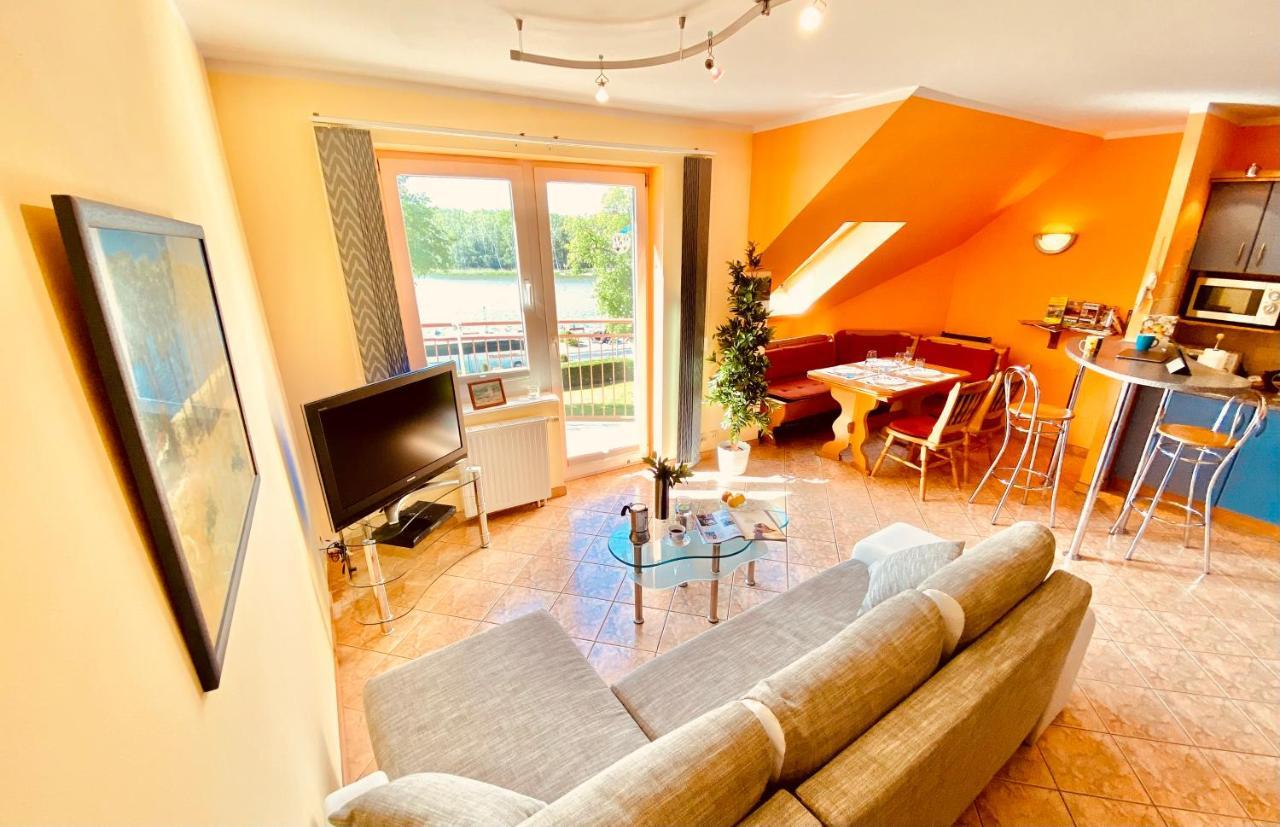 Sonnige Maisonette-Wohnung Mit Blick Auf Die Bucht Dziwnów Extérieur photo